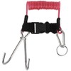Stainless Steel Marine Sports Reef Double Hook with Spring Rope