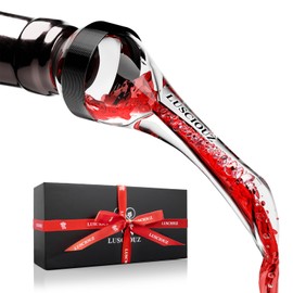 LUSCIOUZ Wine Pourer Wine Pourer Wine Pourer Wine Aerator Decanter Decanter Acrylic 1 Pack