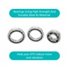 M MATI Rear Differential Bearing Kit Compatible with Honda FourTrax