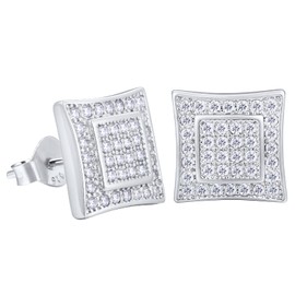 VEXXS 925 Sterling Silver Stud Earrings8