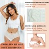 CHUMIAN Women's Post-Operative Sports Bra without Underwire, Wireless Bra with