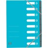 Oxford - Oxford Trieur Top File+, A4, 8 compartiments, blue