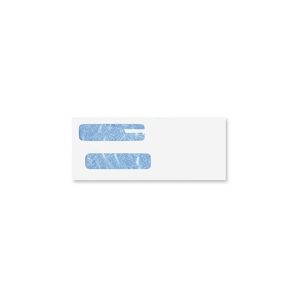 EGP Self Seal Security Lined Double Window Envelope - 8