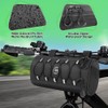 WOTOW Bike Handlebar Bag Waterproof - Bicycle Handlebar Bag with