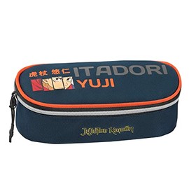 COMIX Anime School Pencil Case, Black, Jujutsu Kaisen