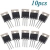 Ballylelly 10pcs 55V 49A IRFZ44N IRFZ44 Power Transistor Mosfet N