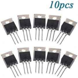Ballylelly 10pcs 55V 49A IRFZ44N IRFZ44 Power Transistor Mosfet N Channel