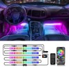 OPT7 Aura DreamColor Interior Light Strips, 4PC Double RGB-IC LED