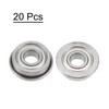 QUARKZMAN F695ZZ Flanged Ball Bearing 5 x 13 x 4