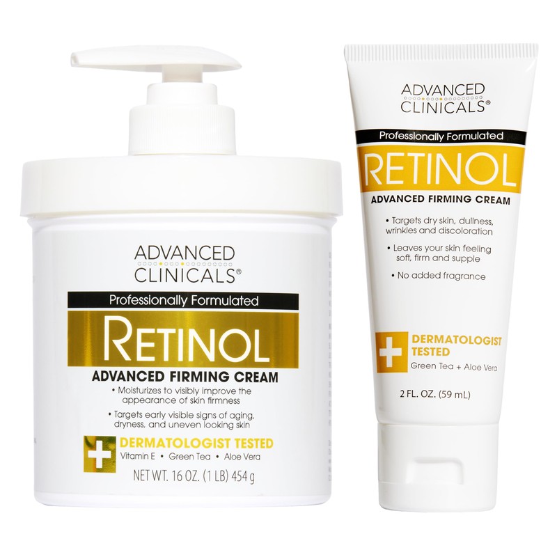 ADVANCED CLINICALS 2 PACK SET - CREMA REAFIRMANTE CORPORAL RETINOL