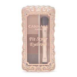 Canmake Fit Styler Eyebrow 02 Maroon Brown 2g Eyebrow Natural Eyebrow Exfoliating Eyebrow