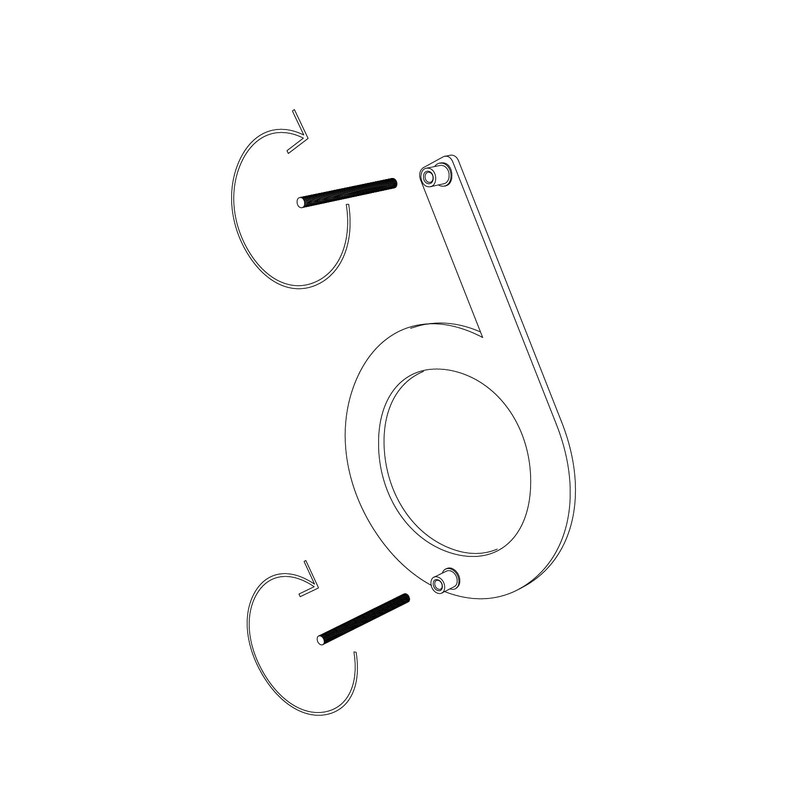 House Number "6" - 152 mm, Design House Number Made
