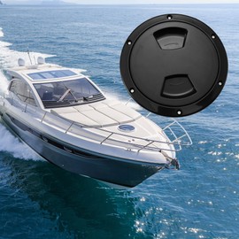 X AUTOHAUX 5" Boat Inspection Deck Plate Hatch Marine Hatch Deck Plate