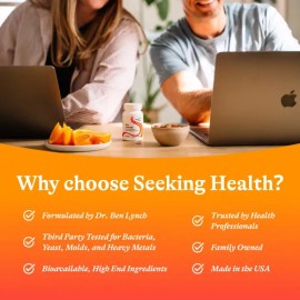Seeking Health Zinc Gomitas 15 Mg Traacs Bisglicinato