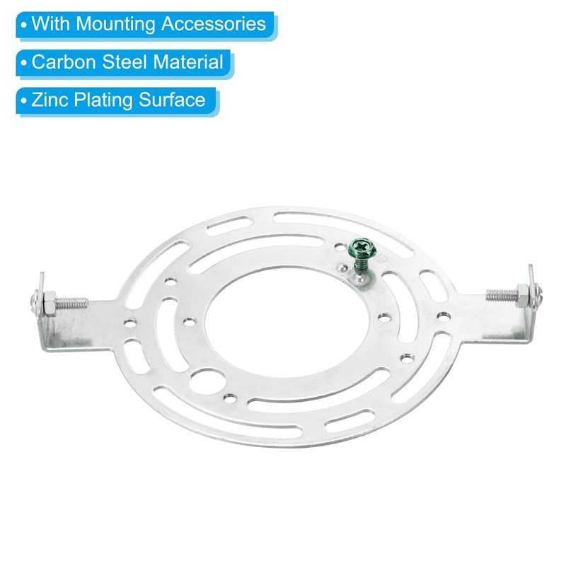 PATIKIL 145mm (5.71") Universal Light Fixture Mounting Bracket Kit, 2set