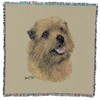 Pure Country Weavers Norfolk Terrier Lap Square Blanket by Robert