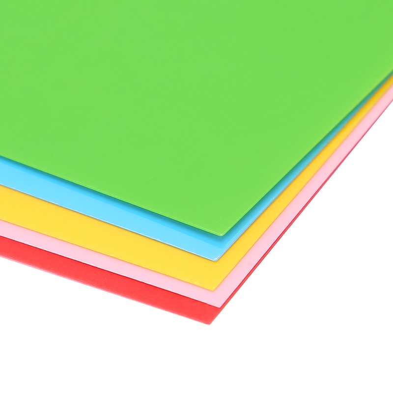 10Pcs Shrink Film Frosted Heat Shrinkable Colored Pencials HandPainted DIY