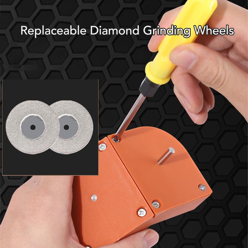 Herramienta de Afilado de Cuchillas para Máquina Perforadora, Juego de