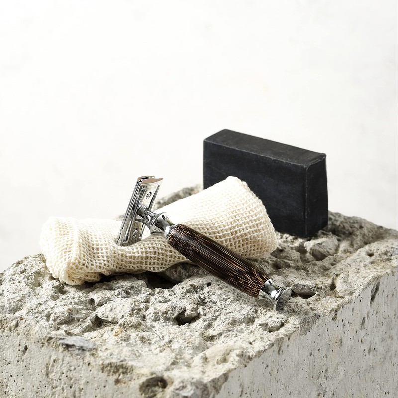 Jungle Culture® Bamboo Safety Razor for Men & Women •