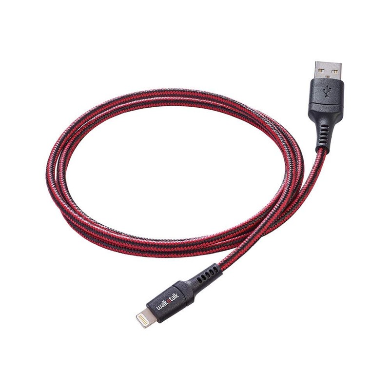 Cable Lightning Braided 1M (Red)