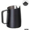 WPM HC7107BK WPM Milk Pitcher, 15.2 fl oz (450 ml)