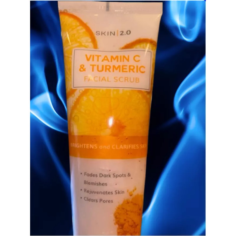 SKIN 2.0 Vitmin C & Turmeric Facial Scrub Brightens &