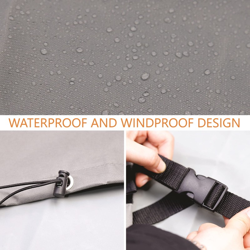MODERN WAVE - Extra Thick Air Conditioner Cover for Outside