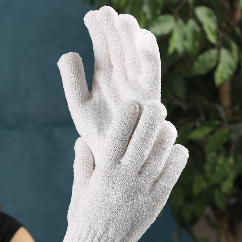 ForPro Professional Collection Premium Exfoliating Gloves for Cosmetic Application and