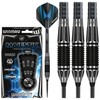 WINMAU Majestic 22g Professional Tungsten Steeltip Darts Set with Flights