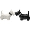 Kissing Scottish Terrier Scottie Dogs Salt & Pepper Shaker Set