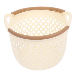 ABOOFAN Hollow Storage Basket Small Organizer for Table Home for Books Sundries Pastoral Style Decorative Bins for Tidy Living Spaces