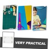 KONTONTY 1 Sheet Transparent Craft Cutting Mat Professional Self Healing