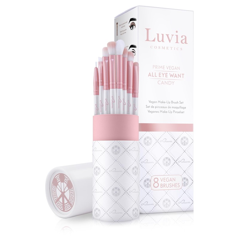 Luvia Eye Brush Set, All Eye Want Brush Set, Eyeshadow