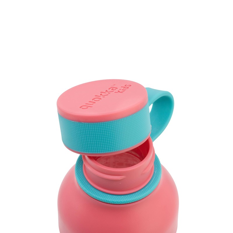 Quokka Kids Ice Flowers Ecozen Bottle with Stainless Steel Hanger