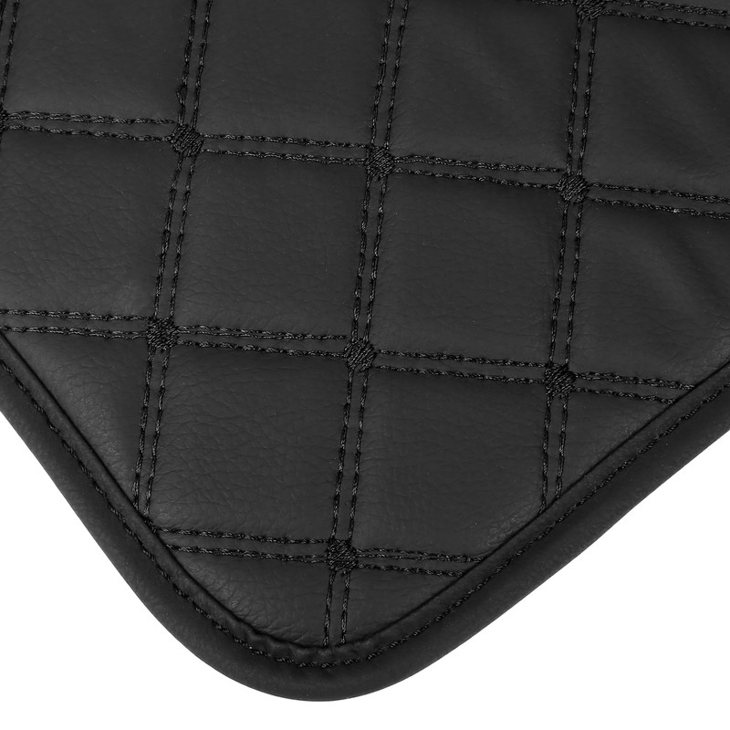 X AUTOHAUX Universal Black Line Car Center Console Lid Armrest