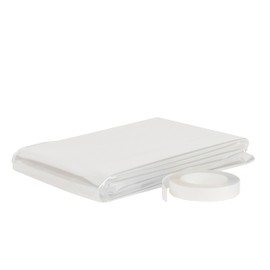 M-D Building Products 04283 84 in. x 110 in. Polar Block Clear Plastic Large Patio Window Insulation Kit