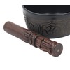 Tibetan Hand Carved Rose Wood Singing Bowl Striker, Mallet (7