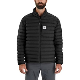 Carhartt Men's LWD™ Relaxed Fit Stretch Insulated Jacket, Black, X-Large