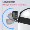 Dreneco Head Mount Strap for Action Cameras, Action Cam Head