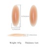 FTEOYEL Body Shaper Silicone Calf and Hip Pads, Set of