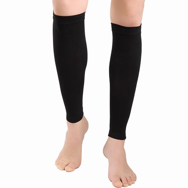 SVDpirit Premium Compression Recovery Calf Sleeves (1 Pair), 20-30mmHg Strong