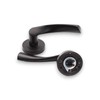 Infinity Decor Pair of Twisted Lever Latch Door Handles on