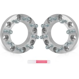 ECCPP 8x180 to 8x6.5 Wheel Adapters Spacers 1.5 inch 8 Lug Fit for Sierra 3500 HD 2011-2023 for Silverado 2500 2011-2018 for Silverado 2500 HD 2011-2023-2PCS