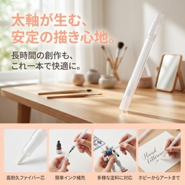 LALAFINA 10pcs Empty Tube Marker Pen Refillable Paines