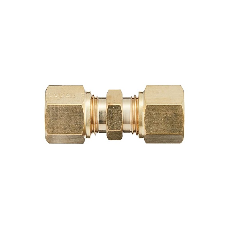 Flobal Ring Joint for Copper Tubing Double Ended Straight RUW-08