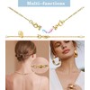 Dailyacc Magnetic Necklace Clasps and Closures - Safety 14 K