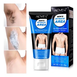 Crema Depilación Indolora Áreas Sensible Axilas Pecho Pierna