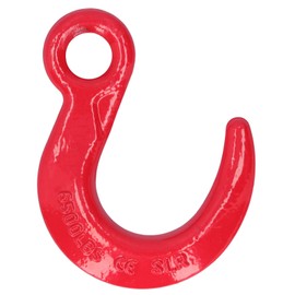 6500lb Lifting Hook with Large Opening, Alloy Steel Crane Hoist Hook for Construction Engineering Equipment Shifting