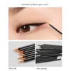 Dhjrefhhd 50Pcs Disposable Eyeliner Brushes Hooded Eyeliner Brush Eye Liner