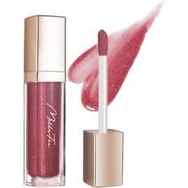 MilleFée Glamorous Lip Plumper (04 Crystal Cassis) 6.2mL Candy Lip Gloss Moisturizing Glitter Translucency Plump Juicy Healthy Color Volume Up Lip Care Mucous Membrane Lip Hyaluronic Acid MilleFee